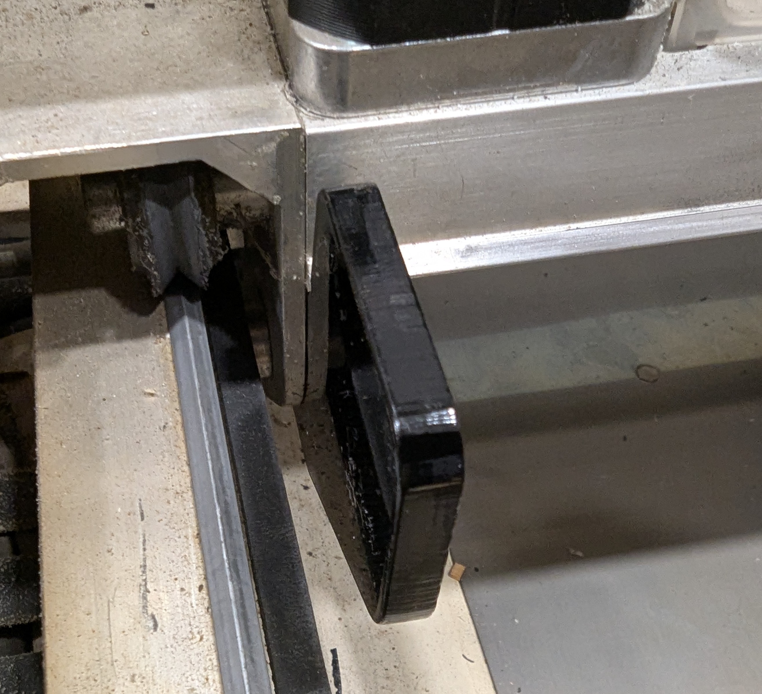 Gantry stop installation, step 5
